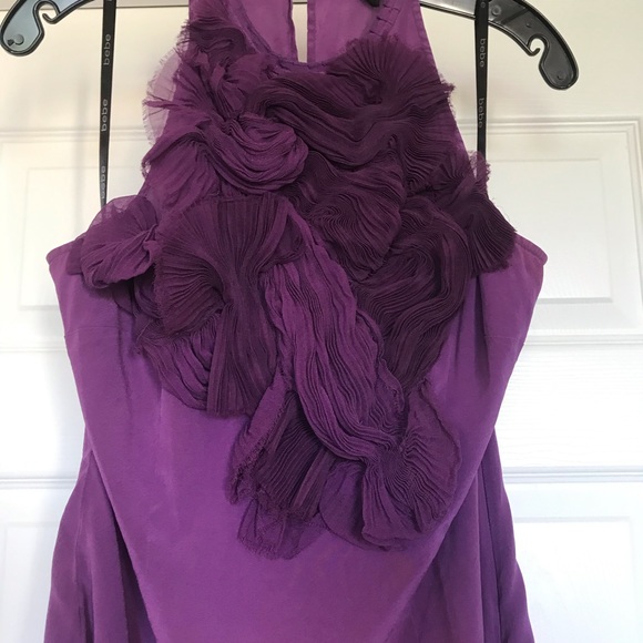 Used bebe Silk Sleeveless Blouse Size Medium - Picture 2 of 11